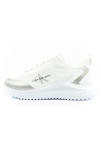 Buty damskie sportowe Calvin Klein Eva Runner. Kolor: wielokolorowy, szary, biały. Sport: turystyka piesza