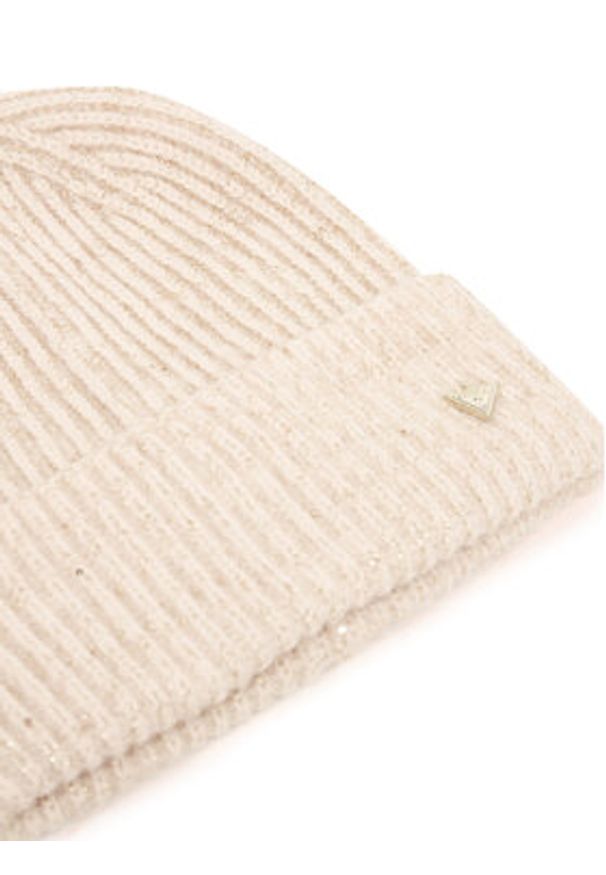 Guess Czapka AW5236 WOL01 Beżowy. Kolor: beżowy. Materiał: materiał