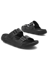 Czarne Klapki Jeep Wygodne Obuwie Męskie. Okazja: na co dzień. Kolor: czarny. Styl: casual, klasyczny, sportowy #5