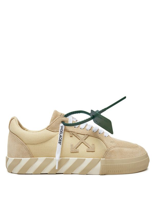 OFF-WHITE - Sneakersy Off-White. Kolor: beżowy