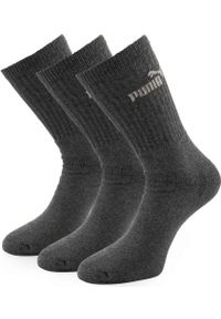 ZEAGLE - Skarpetki Puma Crew 3-Pack 35-38: Komfort i Jakość. Kolor: wielokolorowy. Materiał: poliester, elastan, poliamid, bawełna