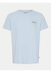 Blend T-Shirt 20716513 Błękitny Regular Fit. Kolor: niebieski. Materiał: bawełna