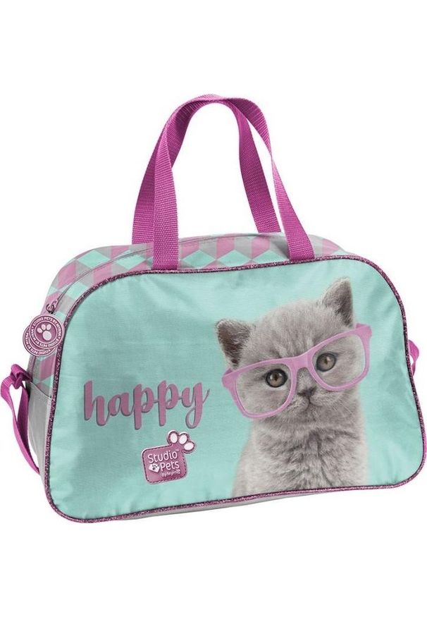 Paso Torba sportowa Studio Pets niebieska (PTF-074). Kolor: niebieski