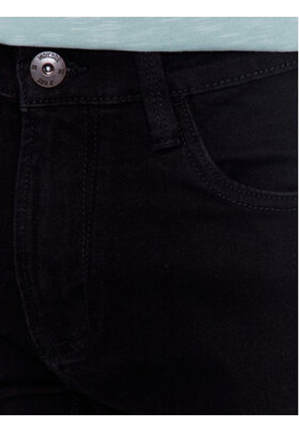 INDICODE Szorty jeansowe Kaden 70-100 Czarny Regular Fit. Kolor: czarny. Materiał: bawełna