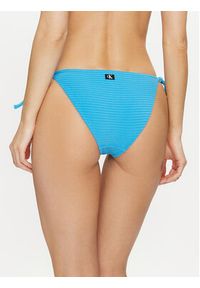 Calvin Klein Swimwear Dół od bikini KW0KW02470 Niebieski. Kolor: niebieski. Materiał: syntetyk #4