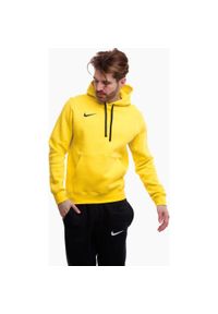 Bluza sportowa męska Nike Team Club 20 Hoodie. Kolor: żółty. Materiał: bawełna #1