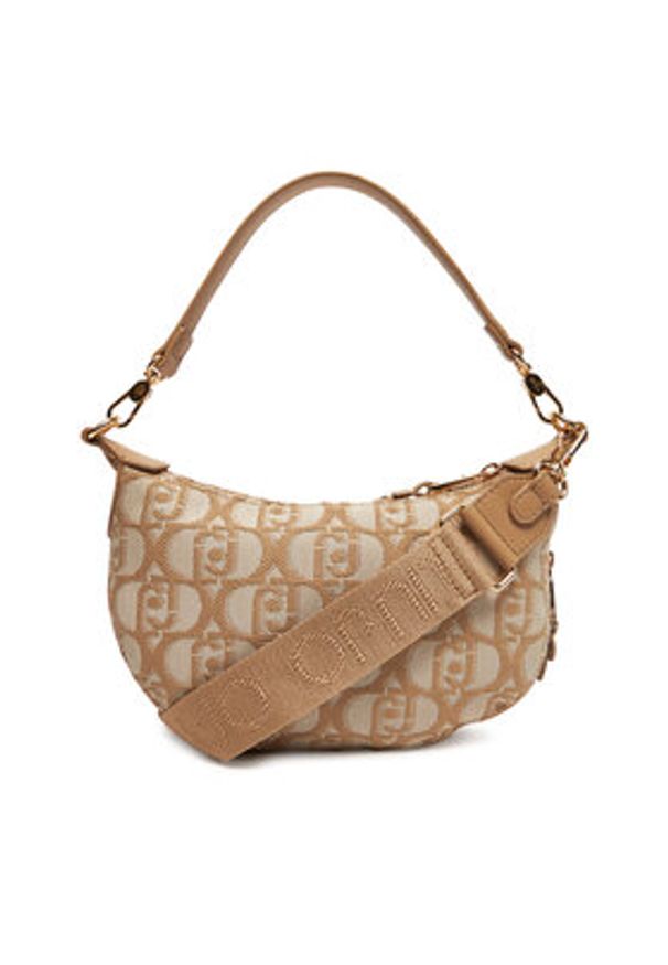 Liu Jo Torebka Ecs S Hobo AA5043 E0054 Beżowy. Kolor: beżowy. Materiał: skórzane