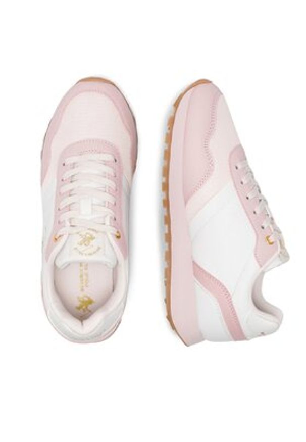 Beverly Hills Polo Club Sneakersy SK-08031 Różowy. Kolor: różowy. Materiał: materiał