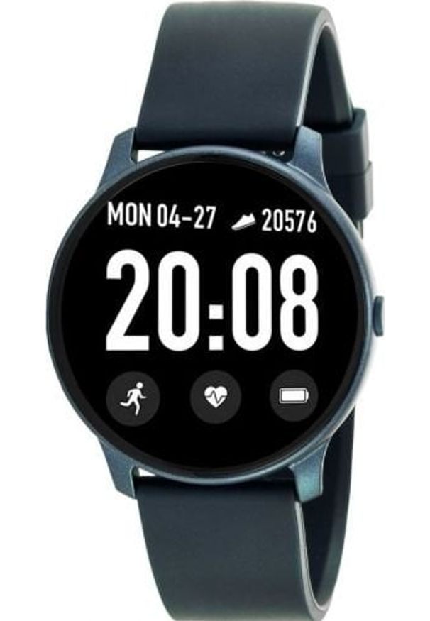 Smartwatch Rubicon KW19 Granatowy (rubicon_20200527161639). Rodzaj zegarka: smartwatch. Kolor: niebieski