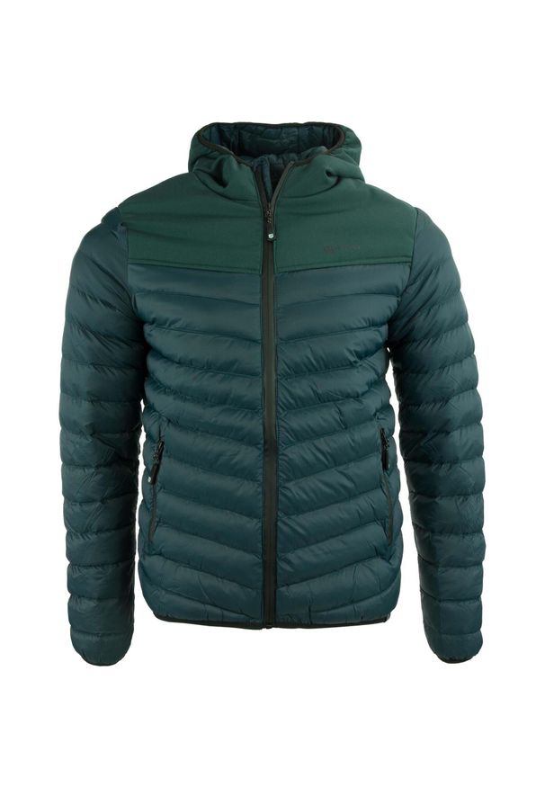 MCKEEVER - Zimowa Kurtka McKees Furka dla Mężczyzn - Britanska Zielona Wodoodporna. Kolor: zielony. Materiał: puch. Sezon: zima. Styl: elegancki