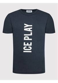 Ice Play T-Shirt 22I U1M0 F017 P400 6689 Granatowy Regular Fit. Kolor: niebieski. Materiał: bawełna #4