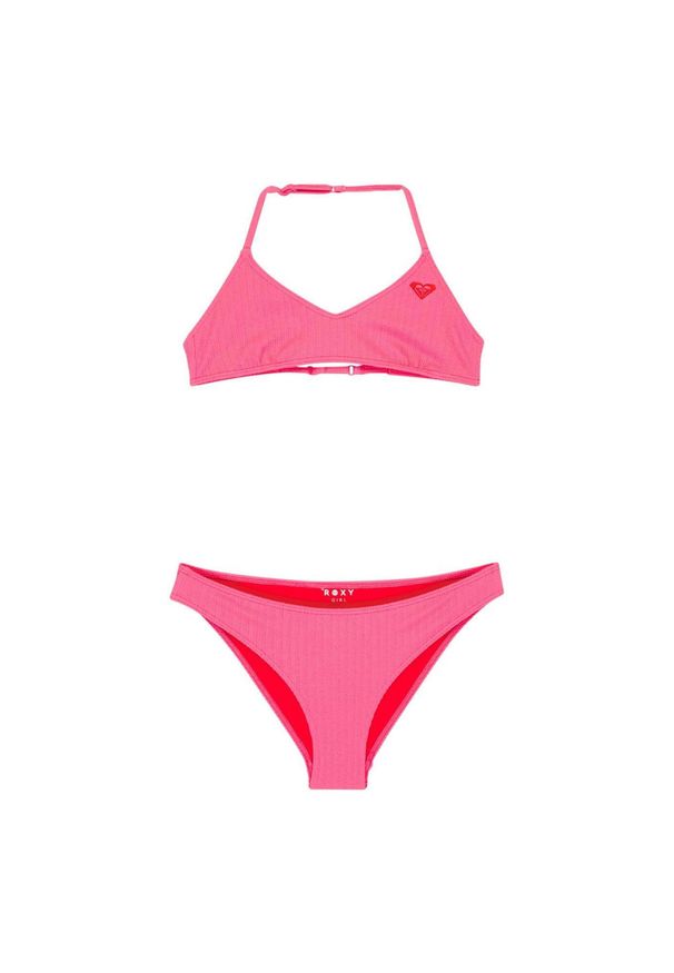 Roxy - dla Dziewczynki ARUBA Różowy. Kolor: różowy. Materiał: poliester, elastan, tkanina
