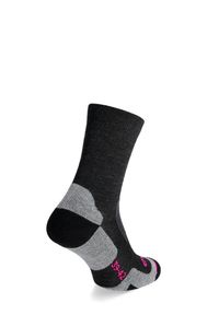 Skarpety merino damskie CMP Trekking Wool Sock. Kolor: czarny. Sport: turystyka piesza