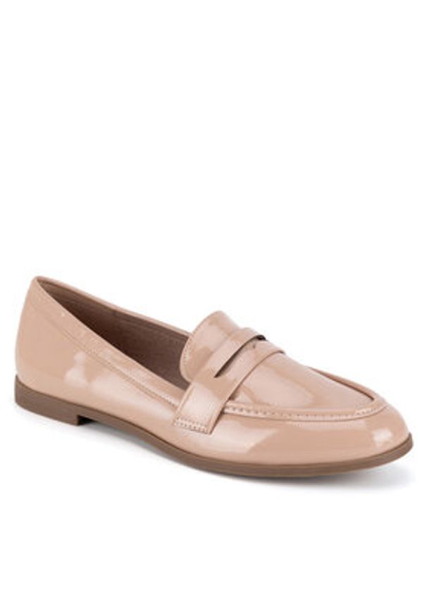 Clara Barson Mokasyny WS270205-14 Beżowy. Kolor: beżowy. Materiał: materiał