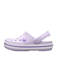 Japonki dla dzieci Crocs Crocband Kids. Kolor: fioletowy. Materiał: syntetyk, materiał. Styl: sportowy #1