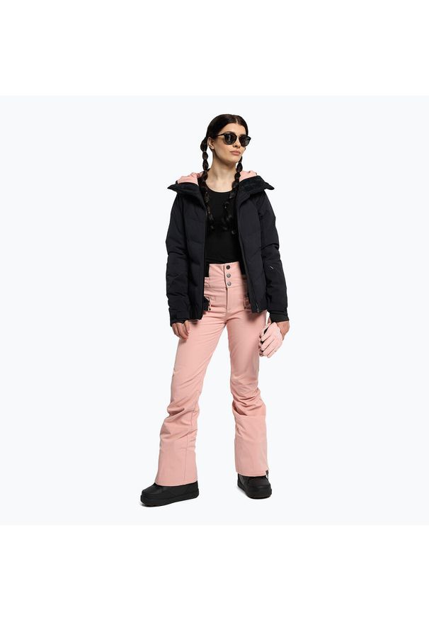 Roxy - Kurtka snowboardowa damska ROXY Dusk Warmlink. Kolor: czarny. Sport: snowboard
