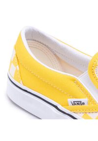 Vans Tenisówki Classic Slip-On VN0A33TB42Z1 Żółty. Zapięcie: bez zapięcia. Kolor: żółty. Materiał: materiał