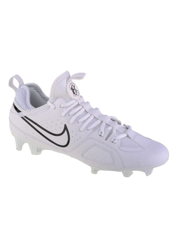 Buty piłkarskie męskie Nike Huarache 9 Varsity Lax Fg. Zapięcie: sznurówki. Kolor: biały. Materiał: guma, materiał, syntetyk. Szerokość cholewki: normalna. Model: Nike Huarache. Sport: piłka nożna