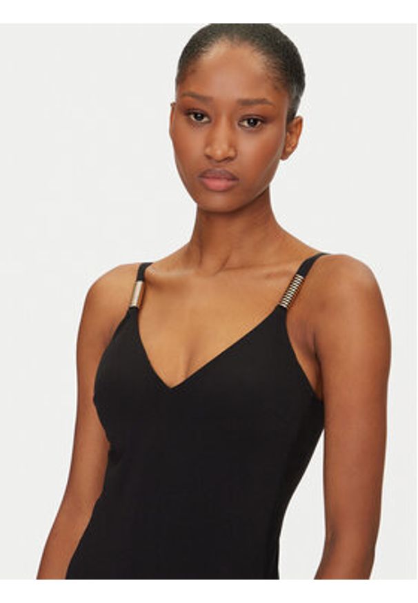 Chantelle Strój kąpielowy Icon C16VUF Czarny. Kolor: czarny. Materiał: syntetyk