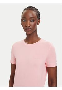 Guess T-Shirt V6RI07 J1314 Różowy jasny Regular Fit. Kolor: różowy. Materiał: bawełna #4