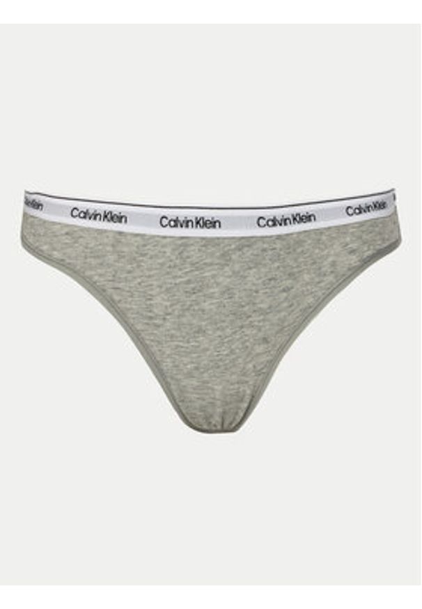 Calvin Klein Underwear Komplet stringów 000QD5209E Kolorowy. Materiał: bawełna. Wzór: kolorowy