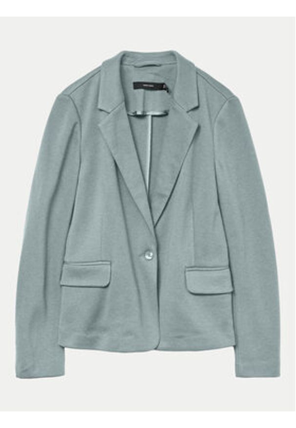 Vero Moda Marynarka Julia 10154123 Zielony Regular Fit. Kolor: zielony. Materiał: wiskoza