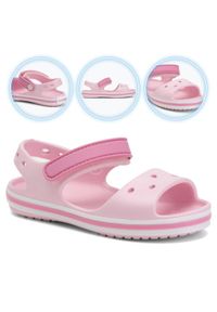 Sandały dziecięce AQUASTIC Sandi Jrg. Kolor: różowy. Styl: sportowy #1