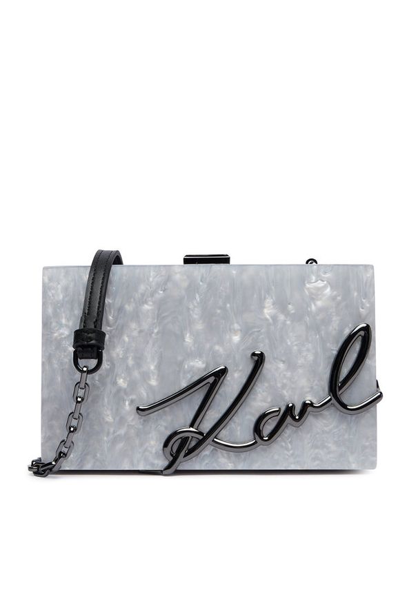 Karl Lagerfeld - Torebka KARL LAGERFELD. Kolor: biały