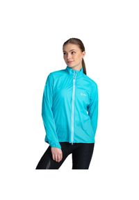 Kurtka damska Kilpi Tirano. Kolor: niebieski. Materiał: nylon. Sport: bieganie #1