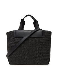 Calvin Klein Torebka Ck Raffia Small Tote Crossbody K60K613026 Czarny. Kolor: czarny #3