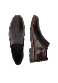 Rieker Półbuty 15398-25 Brązowy. Kolor: brązowy. Materiał: skóra #4