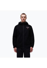 Bluza męska Napapijri T-Tynik Full Zip Hooded. Kolor: czarny