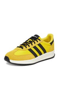 Adidas - adidas Sneakersy RUN 70S 2.0 JR8628 Żółty. Kolor: żółty. Materiał: zamsz, skóra. Sport: bieganie #4