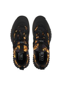 Versace Jeans Couture Sneakersy 80YA3SN2 Czarny. Kolor: czarny. Materiał: materiał #4