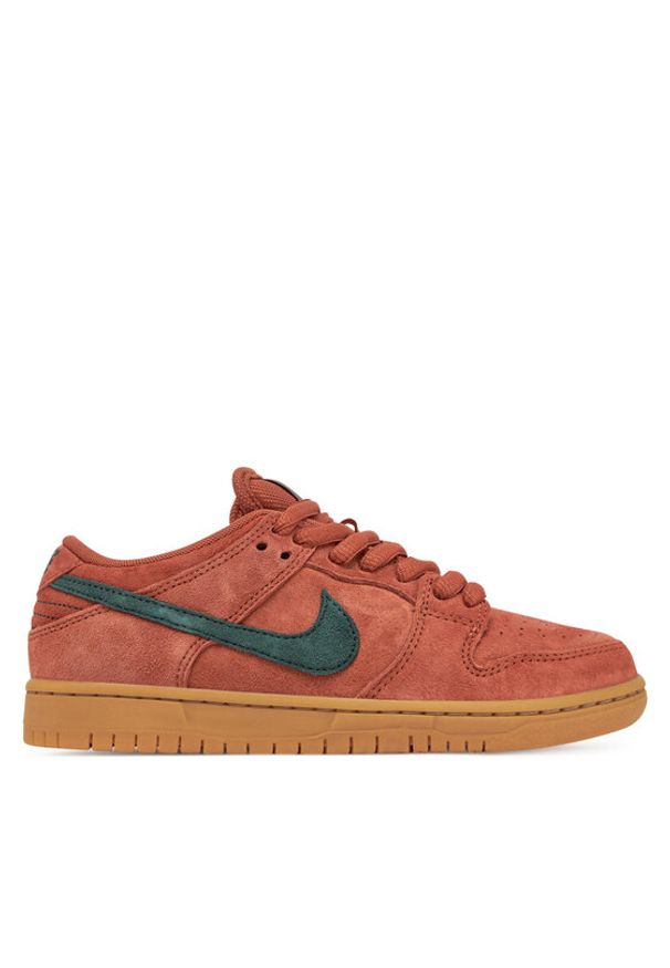 Nike Sneakersy Sb Dunk Low Pro HF3704 800 Pomarańczowy. Kolor: pomarańczowy. Materiał: zamsz, skóra
