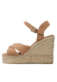 Castañer Espadryle Blaudell/8ed/007 021746-2008 Beżowy. Kolor: beżowy. Materiał: zamsz, skóra #4