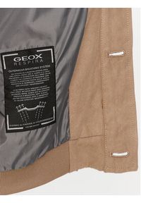 Geox Kurtka bomber Blainey M4520P T2976 F5245 Brązowy Regular Fit. Kolor: brązowy. Materiał: syntetyk