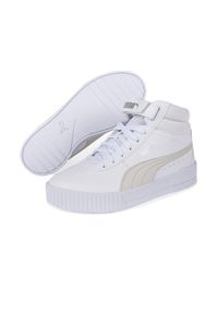 Puma Buty Carina Mid 37323310. Kolor: biały. Sport: turystyka piesza