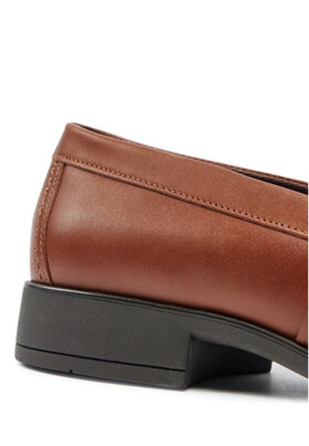 TOMMY HILFIGER - Tommy Hilfiger Lordsy FW0FW08339 Brązowy. Kolor: brązowy. Materiał: skóra