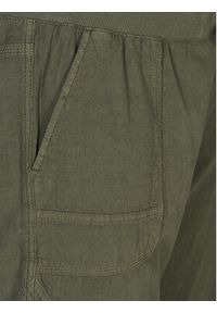 Zizzi Spodnie materiałowe J80001J Zielony Loose Fit. Kolor: zielony. Materiał: bawełna #3