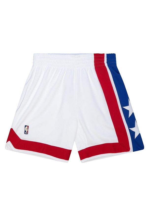 Mitchell & Ness - Autentyczne Szorty New Koszulka Nets Alternate 2005/06. Kolor: biały. Materiał: jersey. Sport: koszykówka