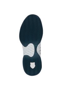 Buty do tenisa męskie K-Swiss Express Light 3. Kolor: biały, wielokolorowy, niebieski. Materiał: materiał, syntetyk. Szerokość cholewki: normalna. Sport: tenis