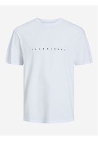 Jack & Jones T-Shirt Star 12234746 Biały Relaxed Fit. Kolor: biały. Materiał: bawełna #6