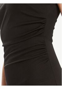 TwinSet - TWINSET Sukienka koktajlowa 241TE2057 Czarny Regular Fit. Kolor: czarny. Materiał: syntetyk. Styl: wizytowy #3