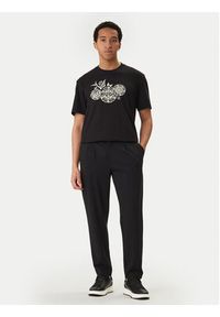 Hugo - HUGO T-Shirt Dangen 50558415 Czarny Relaxed Fit. Kolor: czarny. Materiał: bawełna #3