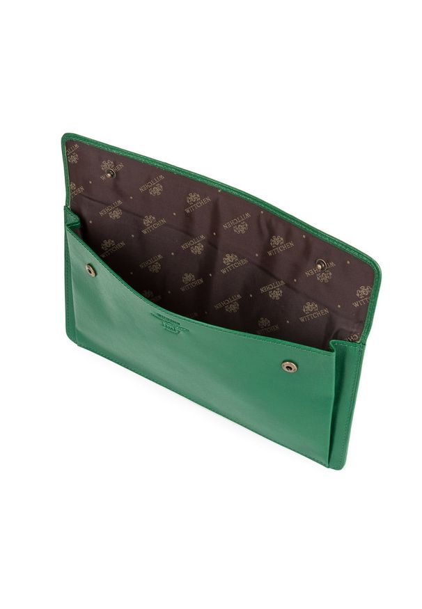 Zielone etui Wittchen