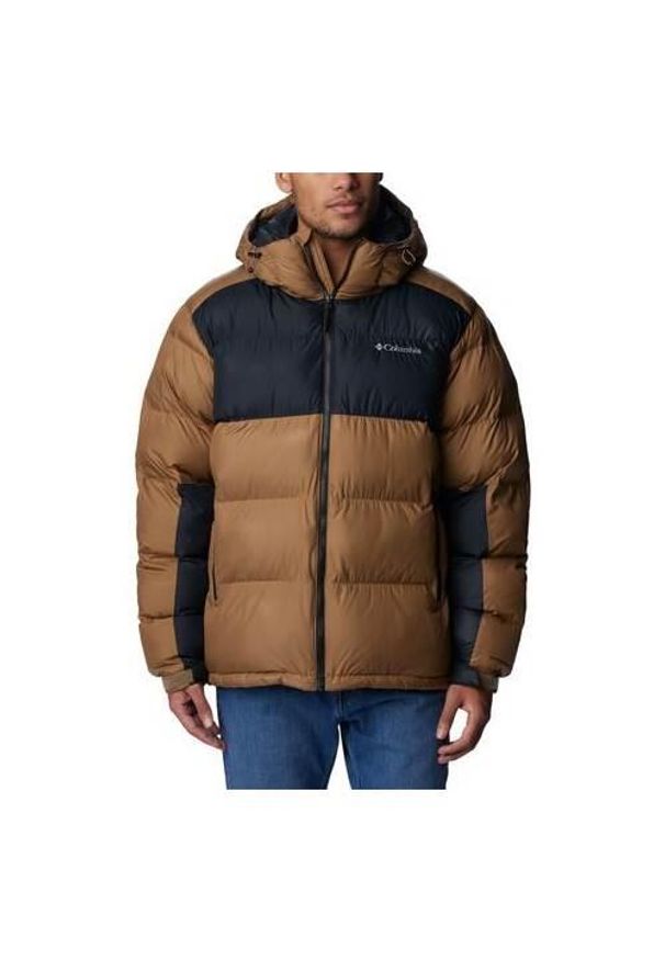 columbia - Kurtka uniwersalna męska Columbia Pike Lake Ii Hooded Jacket. Typ kołnierza: kaptur. Kolor: wielokolorowy, brązowy, czarny. Sezon: zima. Styl: klasyczny, sportowy. Sport: turystyka piesza