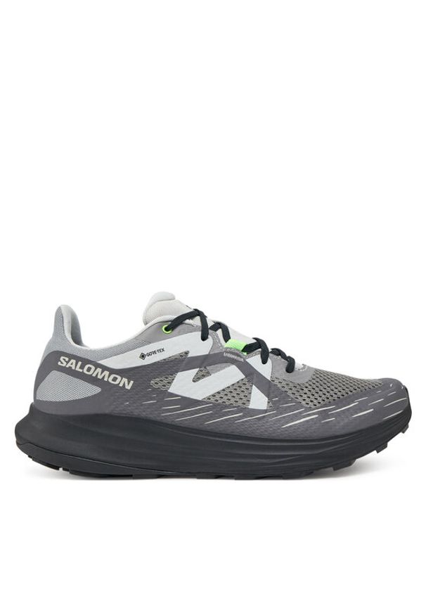 salomon - Salomon Buty do biegania Ultra Flow Gore-Tex L47692700 Szary. Kolor: szary. Materiał: materiał. Technologia: Gore-Tex