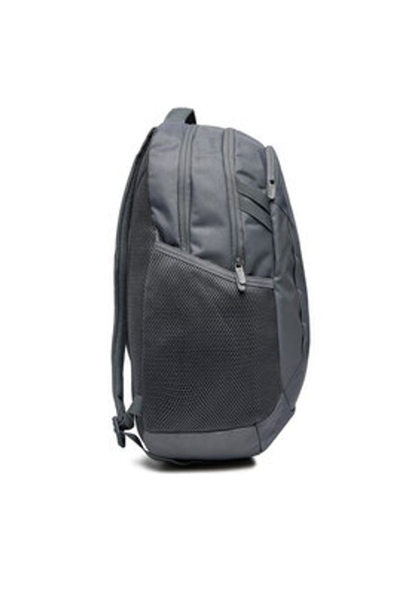 Under Armour Plecak UA Hustle 6.0 Backpack 1384672-025 Szary. Kolor: szary. Materiał: materiał