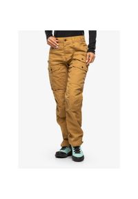 Fjällräven - Spodnie trekkingowe damskie Fjallraven Vidda Pro Ventilated Trs. Kolor: brązowy. Sezon: lato. Sport: turystyka piesza